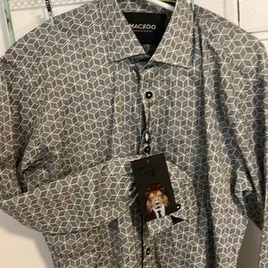 Soft designer Italian dress shirt.